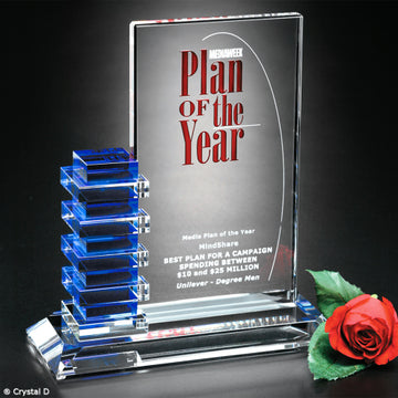 #6477 Resolute Award 9-1/2"